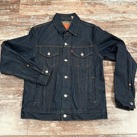Levi's Other - Mens Levi's Premium Trucker Jacket Jean Jacket Size Medium